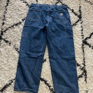 Carhartt Men's Relaxed Fit Blue Jeans